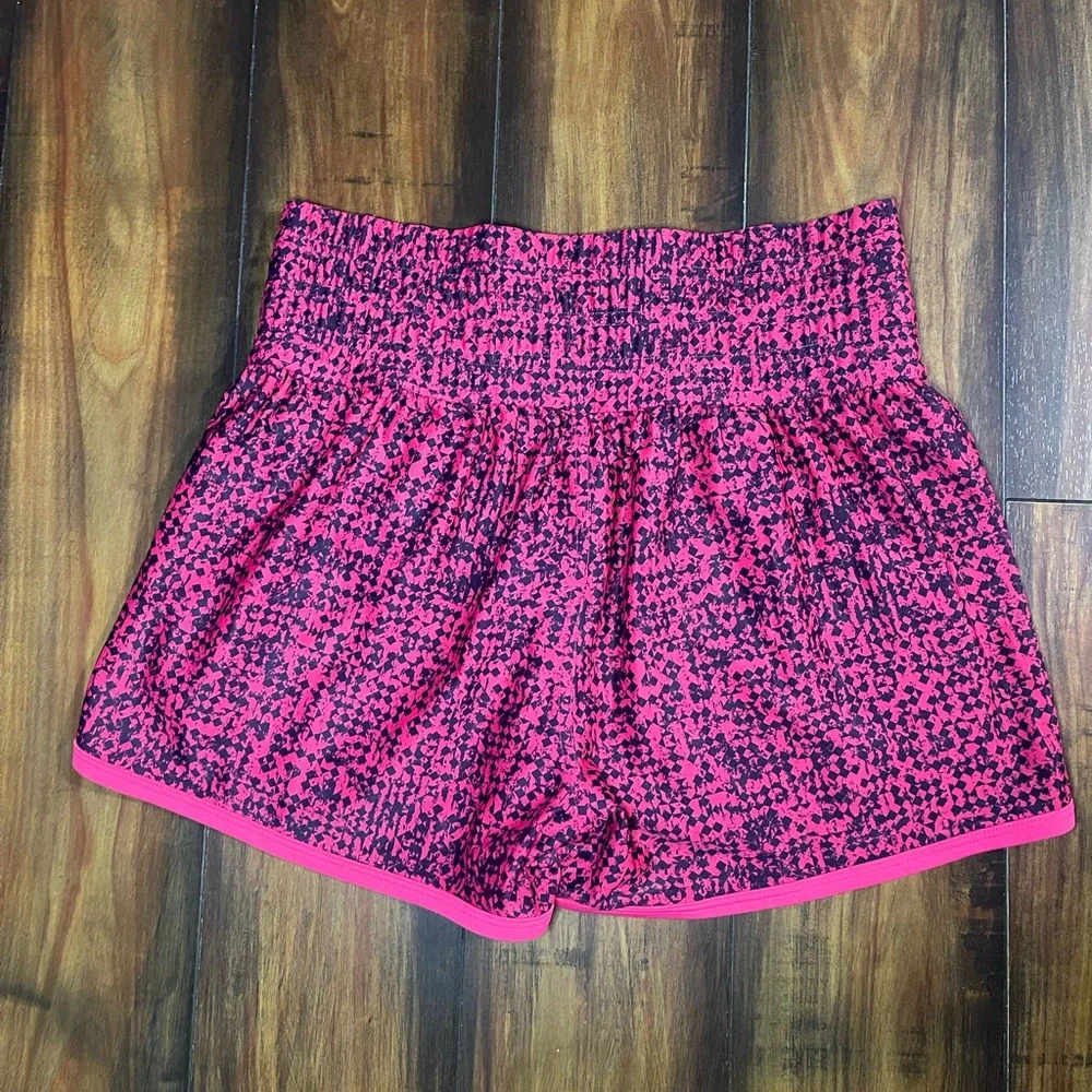 Puma Women's Athletic Shorts in Pink and Navy